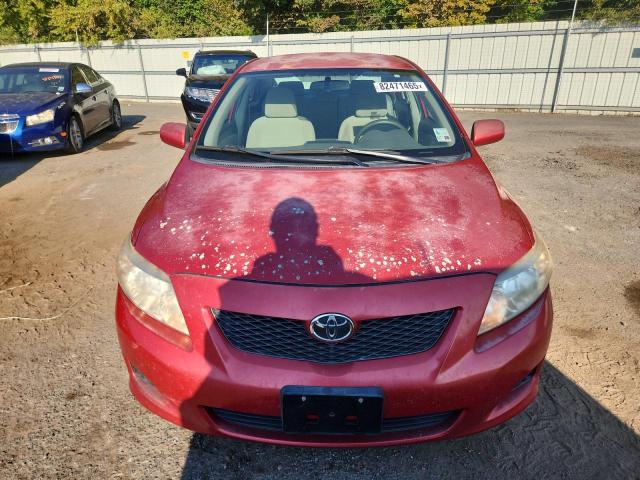 2T1BU4EEXAC295043 - 2010 TOYOTA COROLLA BASE RED photo 5