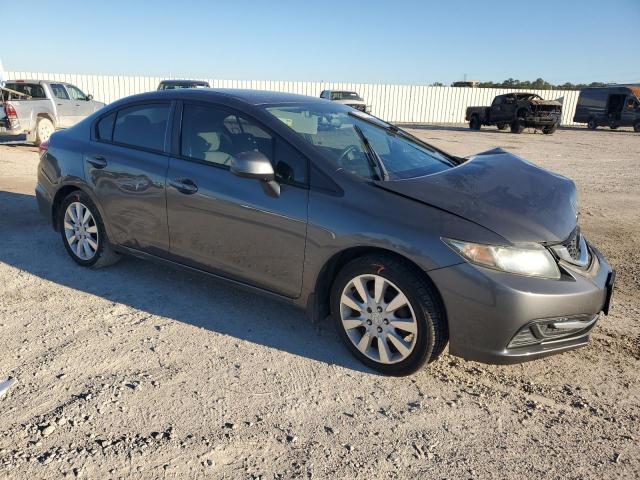 2HGFB2F50DH591307 - 2013 HONDA CIVIC LX GRAY photo 4