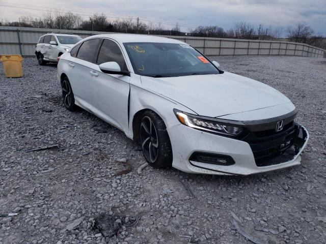 1HGCV1F35JA001924 - 2018 HONDA ACCORD SPORT WHITE photo 4