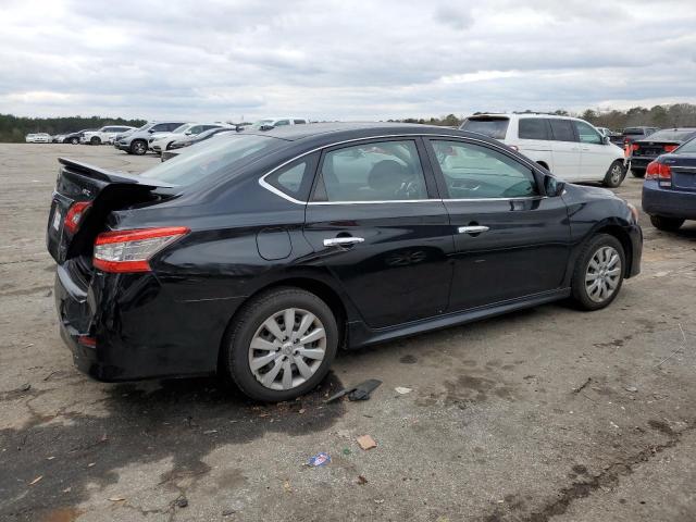 3N1AB7AP8DL775810 - 2013 NISSAN SENTRA S BLACK photo 3