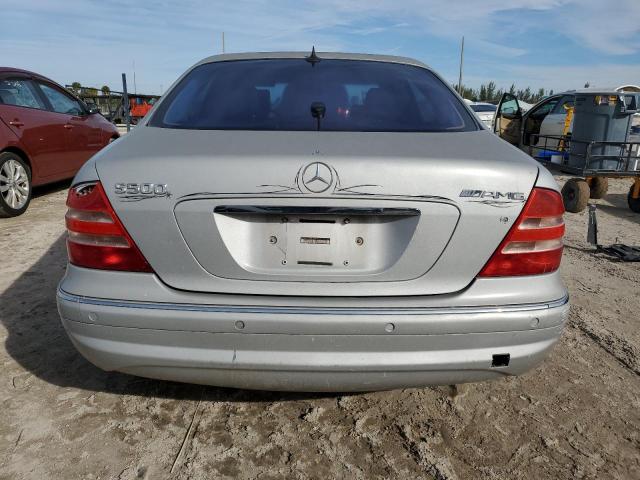 WDBNG75J01A151653 - 2001 MERCEDES-BENZ S 500 SILVER photo 6