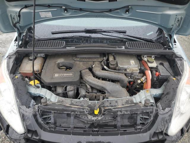 1FADP5BU0DL525919 - 2013 FORD C-MAX SEL فيروزي صورة 11