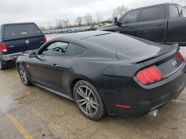 1FA6P8CF3F5391084 - 2015 FORD MUSTANG GT BLACK photo 2