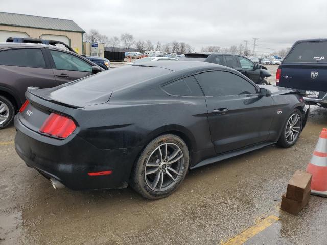 1FA6P8CF3F5391084 - 2015 FORD MUSTANG GT BLACK photo 3