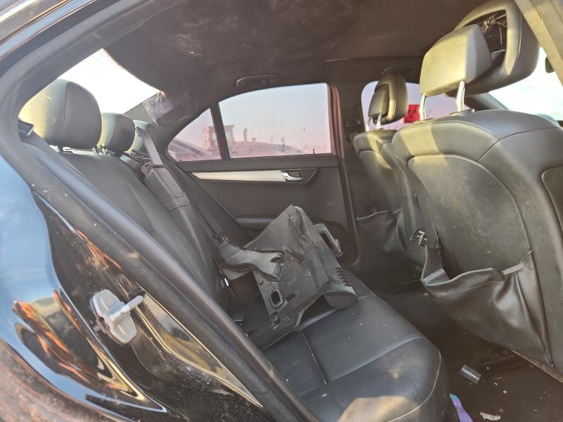 WDDGF5EB7AR103844 - 2010 MERCEDES-BENZ C 300 BLACK photo 10