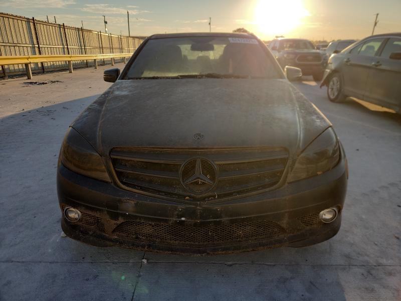 WDDGF5EB7AR103844 - 2010 MERCEDES-BENZ C 300 BLACK photo 5