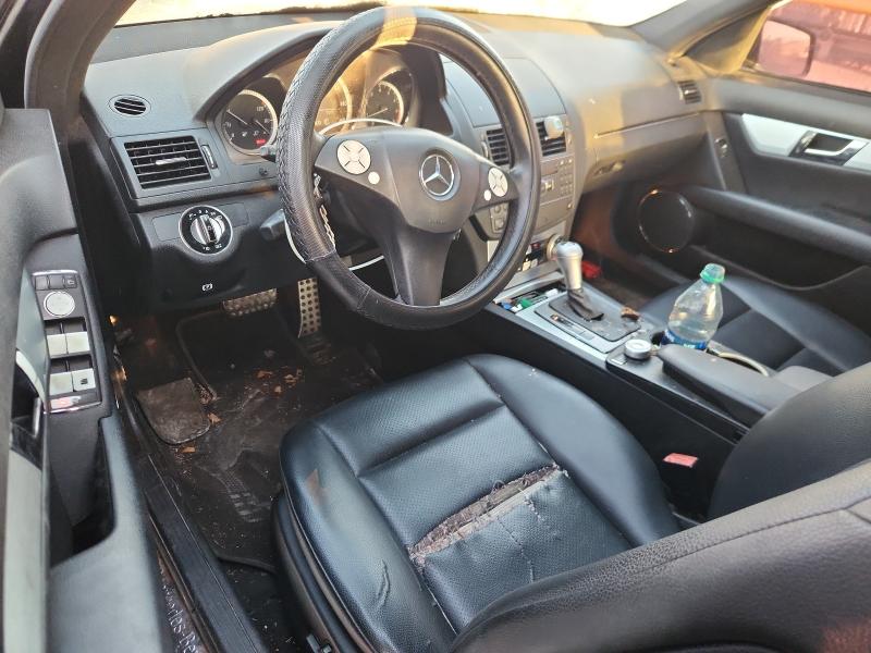 WDDGF5EB7AR103844 - 2010 MERCEDES-BENZ C 300 BLACK photo 8