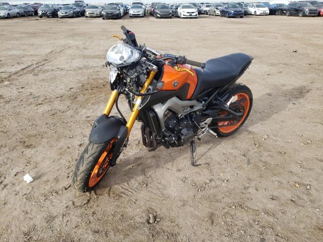 JYARN33Y5EA000732 - 2014 YAMAHA FZ09 C ORANGE photo 2