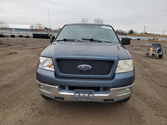 1FTRX14W94NA16259 - 2004 FORD F150 BLUE photo 5