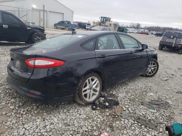 3FA6P0H73DR132480 - 2013 FORD FUSION SE BLACK photo 3