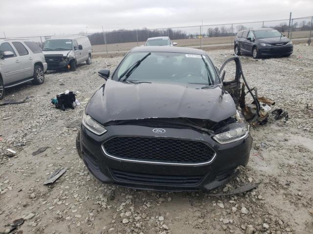 3FA6P0H73DR132480 - 2013 FORD FUSION SE BLACK photo 5