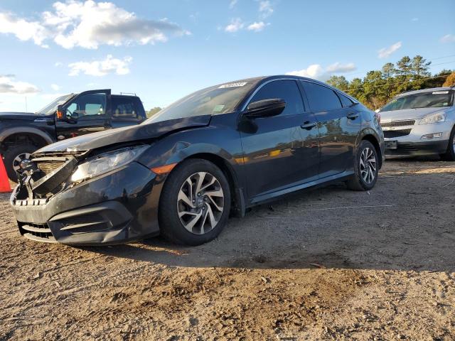 2HGFC2F75JH574366 - 2018 HONDA CIVIC EX BLACK photo 1