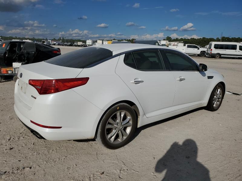 5XXGN4A77DG178186 - 2013 KIA OPTIMA EX WHITE photo 3