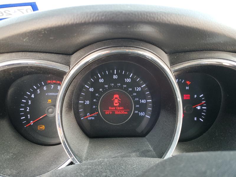 5XXGN4A77DG178186 - 2013 KIA OPTIMA EX WHITE photo 9