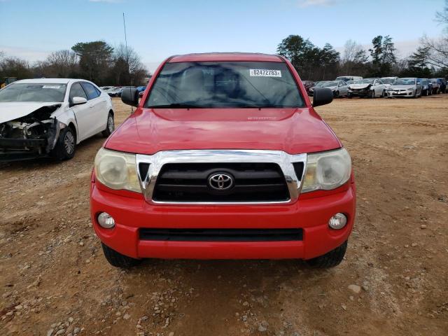 5TETU62N26Z311757 - 2006 TOYOTA TACOMA PRERUNNER ACCESS CAB RED photo 5