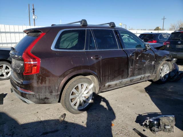 YV4BR0PL1J1322010 - 2018 VOLVO XC90 T8 BROWN photo 3