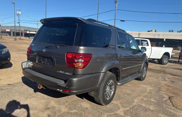 5TDBT48A74S212871 - 2004 TOYOTA SEQUOIA LIMITED BROWN photo 4