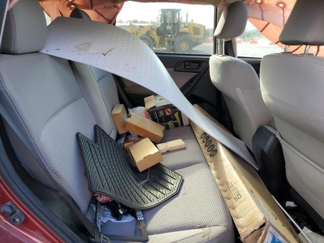 JF2SJAEC5HH417594 - 2017 SUBARU FORESTER 2.5I PREMIUM MAROON photo 10