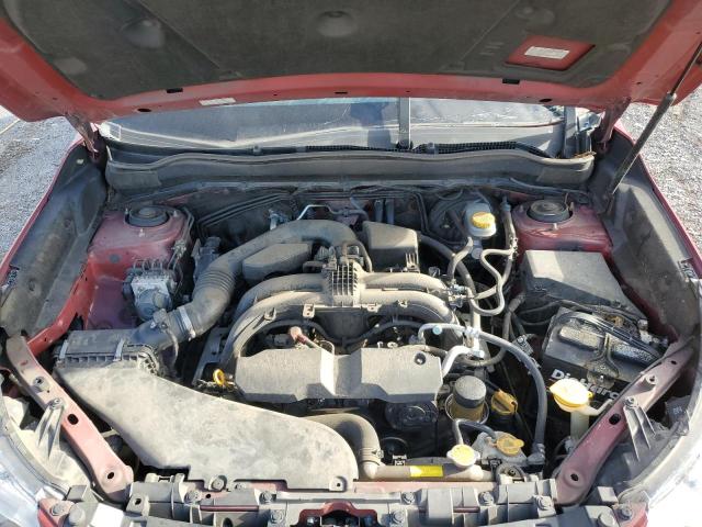 JF2SJAEC5HH417594 - 2017 SUBARU FORESTER 2.5I PREMIUM MAROON photo 11