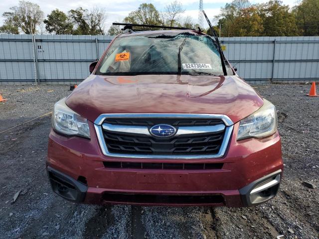 JF2SJAEC5HH417594 - 2017 SUBARU FORESTER 2.5I PREMIUM MAROON photo 5