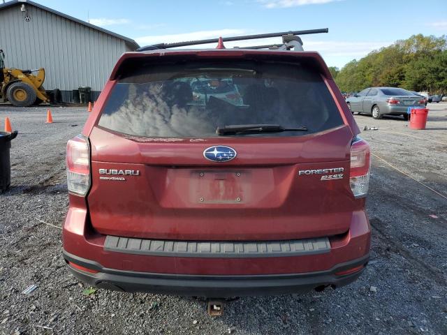 JF2SJAEC5HH417594 - 2017 SUBARU FORESTER 2.5I PREMIUM MAROON photo 6