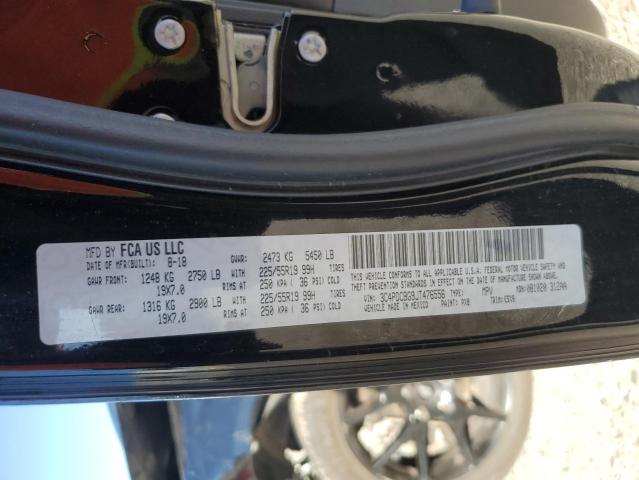 3C4PDCBG9JT476556 - 2018 DODGE JOURNEY SXT BLACK photo 13