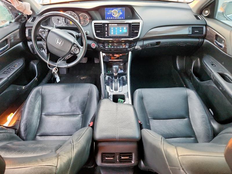 1HGCR3F99HA001519 - 2017 HONDA ACCORD TOURING Srebrny zdjęcie 8