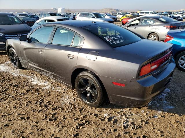 2C3CDXBG5DH701675 - 2013 DODGE CHARGER SE BLACK photo 2