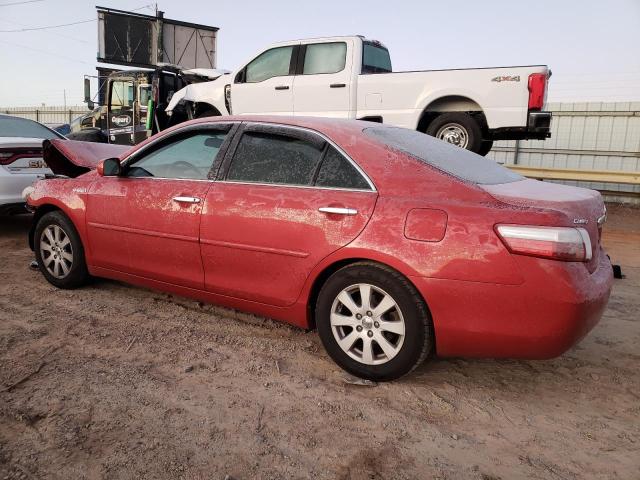 4T1BB46K99U105964 - 2009 TOYOTA CAMRY HYBRID RED photo 2