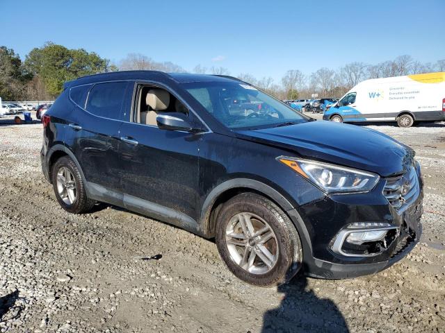 5NMZUDLB1HH030281 - 2017 HYUNDAI SANTA FE S BLACK photo 4