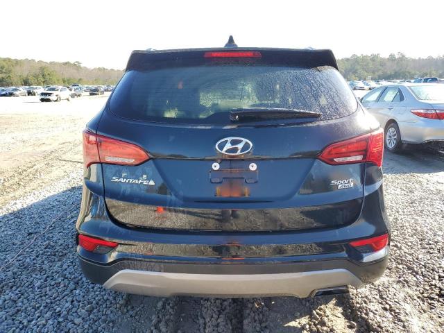 5NMZUDLB1HH030281 - 2017 HYUNDAI SANTA FE S BLACK photo 6