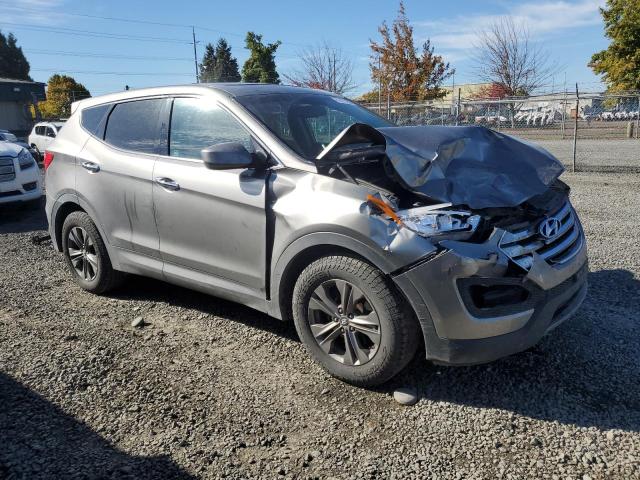 5XYZTDLB6EG202765 - 2014 HYUNDAI SANTA FE S SILVER photo 4