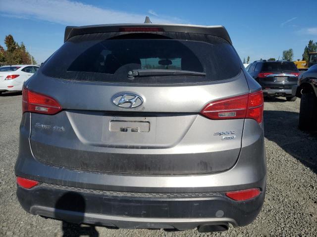 5XYZTDLB6EG202765 - 2014 HYUNDAI SANTA FE S SILVER photo 6