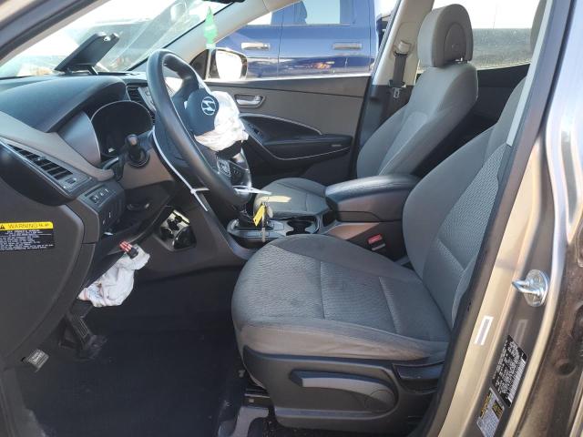 5XYZTDLB6EG202765 - 2014 HYUNDAI SANTA FE S SILVER photo 7