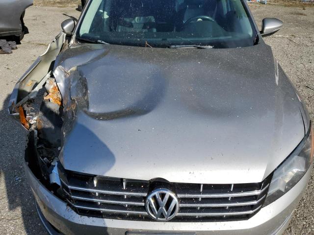 1VWCN7A34CC059066 - 2012 VOLKSWAGEN PASSAT SEL Argent photo 11