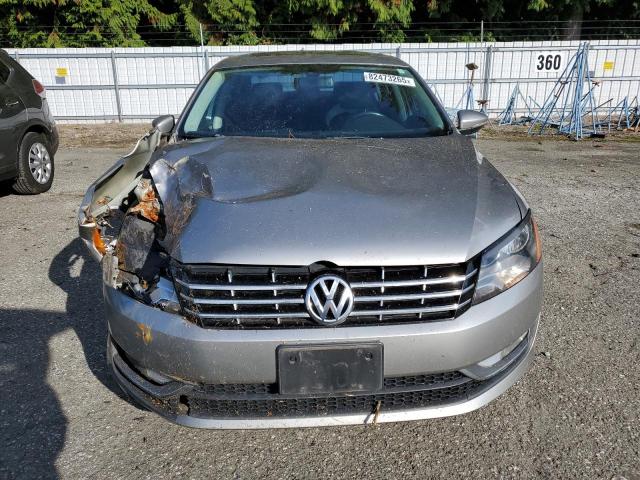 1VWCN7A34CC059066 - 2012 VOLKSWAGEN PASSAT SEL Argent photo 5