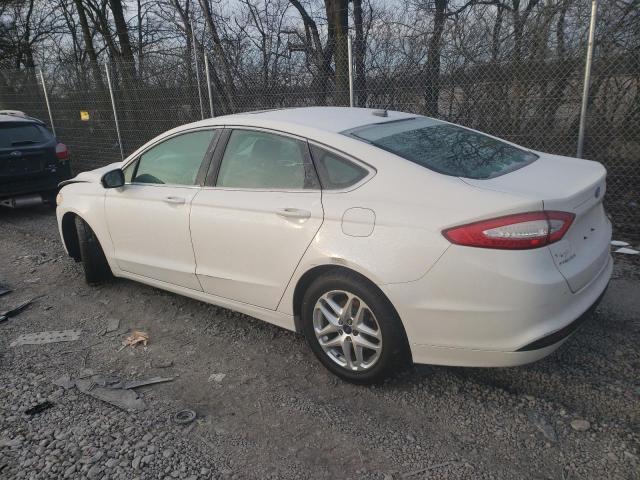 1FA6P0HDXE5352774 - 2014 FORD FUSION SE WHITE photo 2