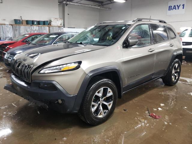 1C4PJMBB0GW311226 - 2016 JEEP CHEROKEE TRAILHAWK TAN photo 1