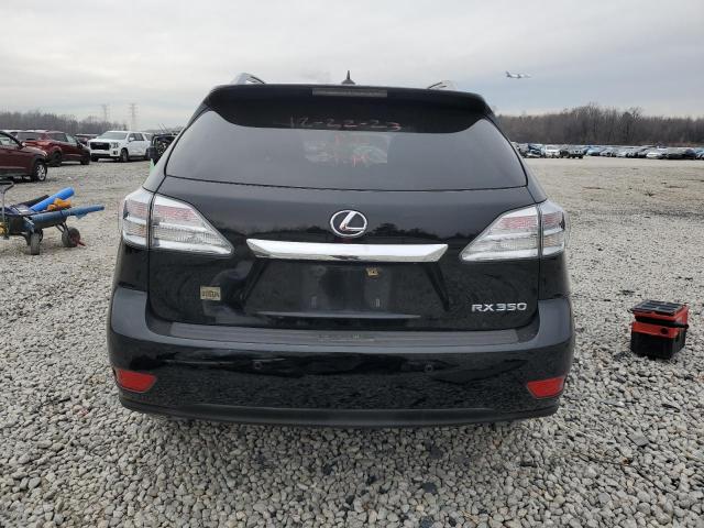 2T2ZK1BA5BC052175 - 2011 LEXUS RX 350 BLACK photo 6