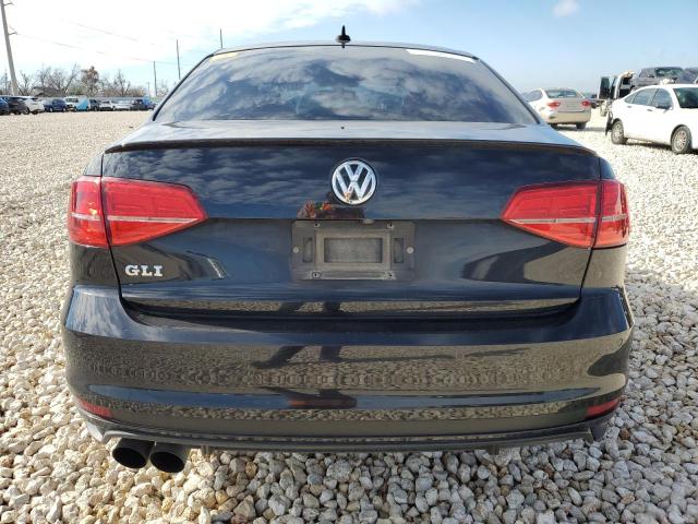 3VW4T7AJ0GM285120 - 2016 VOLKSWAGEN JETTA GLI BLACK photo 6