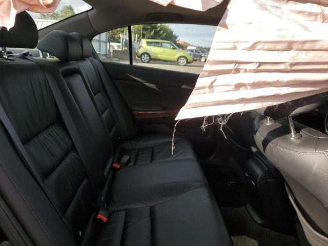 1HGCP2F8XBA011202 - 2011 HONDA ACCORD EXL შავი ფოტო 10