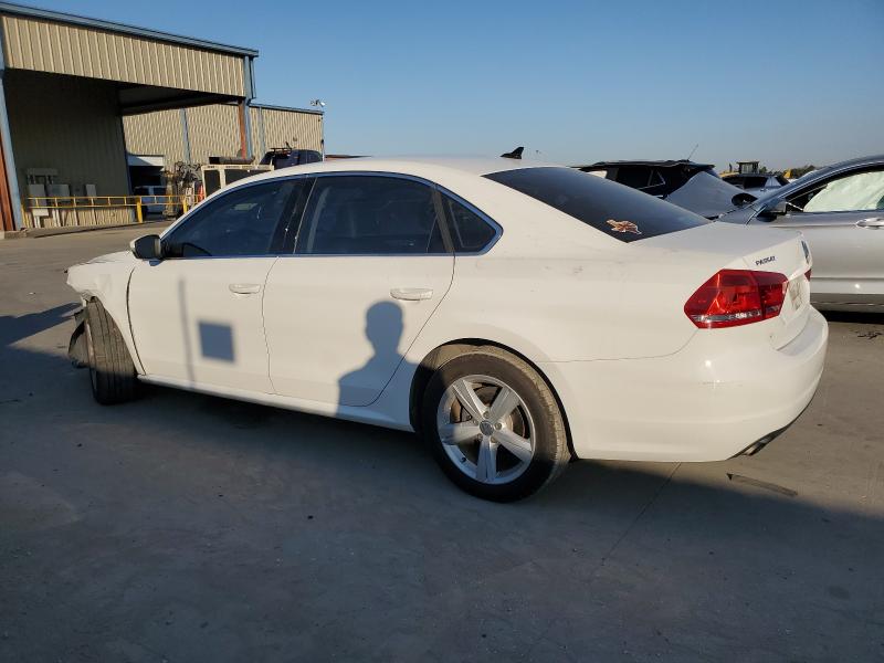 1VWAS7A3XFC091444 - 2015 VOLKSWAGEN PASSAT S WHITE photo 2