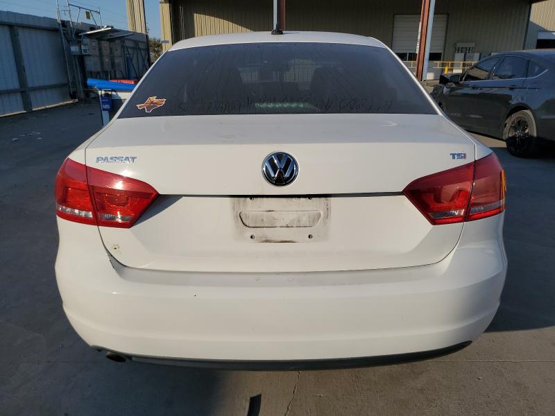 1VWAS7A3XFC091444 - 2015 VOLKSWAGEN PASSAT S WHITE photo 6