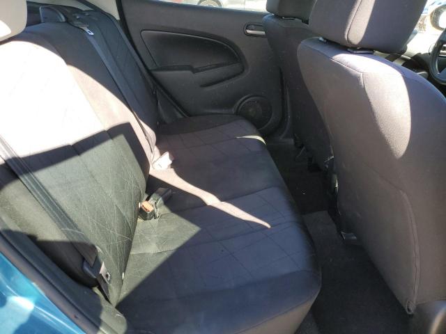 JM1DE1HY9B0127013 - 2011 MAZDA MAZDA2 TEAL photo 10