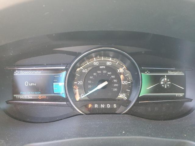 1FM5K8GT0GGA07316 - 2016 FORD EXPLORER SPORT ნაცრისფერი ფოტო 9