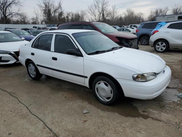 1Y1SK52852Z407468 - 2002 CHEVROLET GEO PRIZM BASE WHITE photo 4