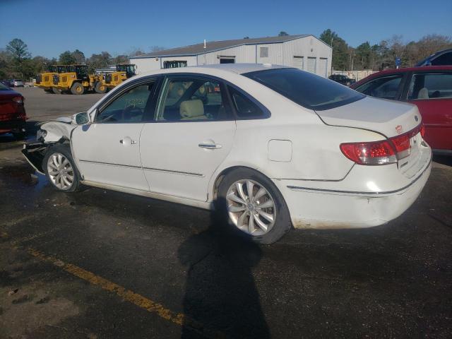 KMHFC46F88A305705 - 2008 HYUNDAI AZERA SE WHITE photo 2