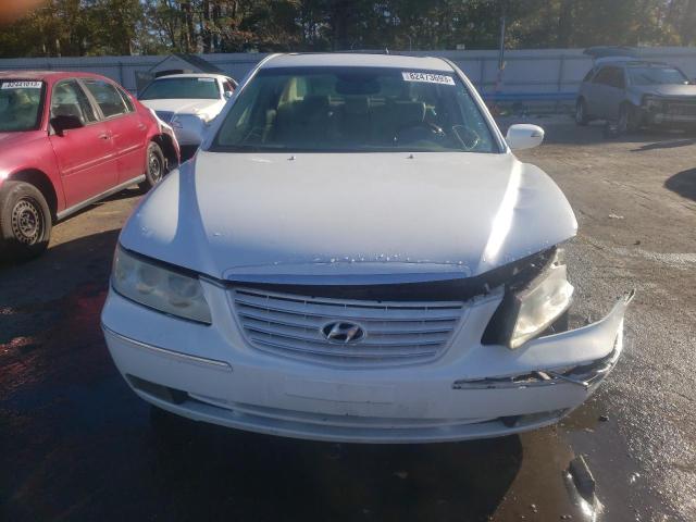 KMHFC46F88A305705 - 2008 HYUNDAI AZERA SE WHITE photo 5