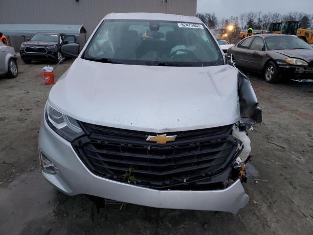 3GNAXHEV0LS623786 - 2020 CHEVROLET EQUINOX LS SILVER photo 5