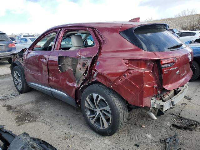 LRBFZPR4XMD080564 - 2021 BUICK ENVISION ESSENCE Բորդո լուսանկար 2